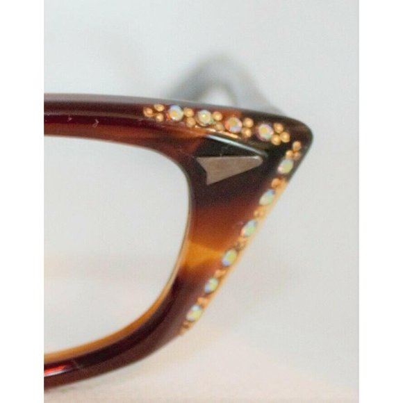 Vintage Imperial eyeglass frame 1950\'s Cateye Rhin